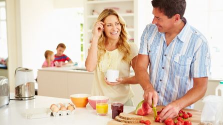 Family Breakfast Prep