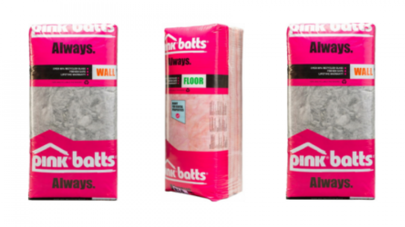 Pink Batts 3 Bales