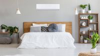 Heat Pump air conditioning master Bedroom