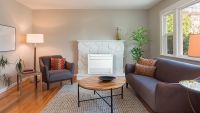 Floor Heat Pump On Fireplace