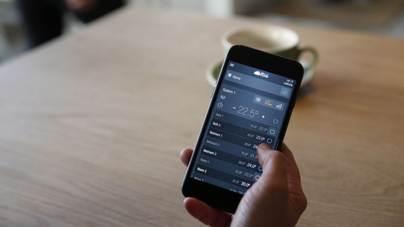 Mitsubishi Heavy Industries Heat Pump Intesis Home Smartphone App class=