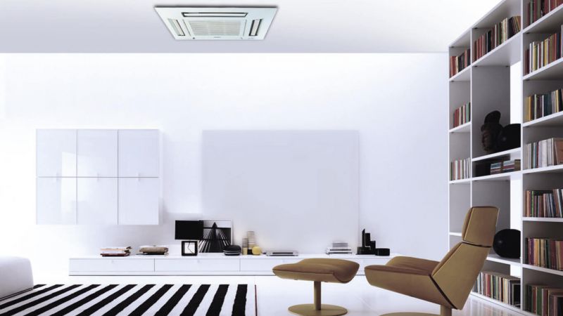 Panasonic Heat Pump 4 Way Mini Cassette class=
