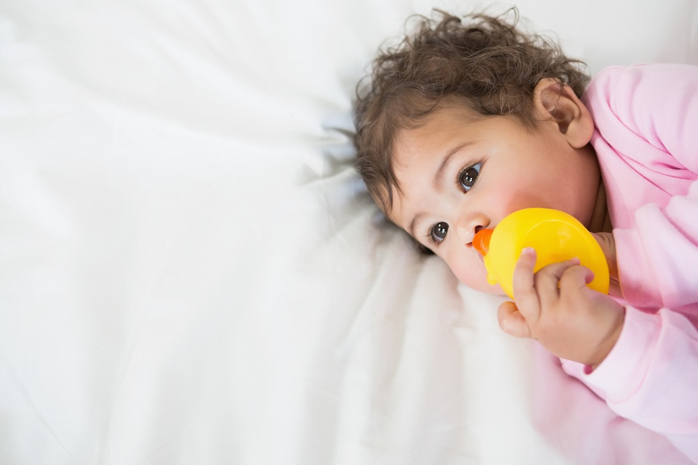 Baby And Rubber Duck
