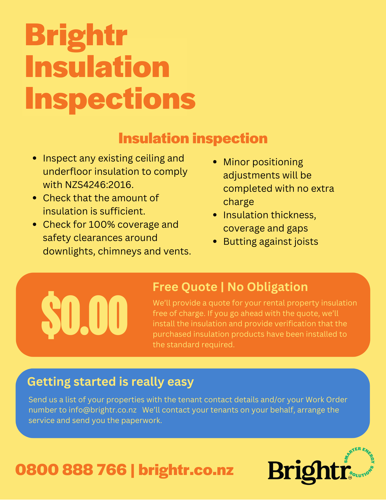 Healthy Home Insulation Inspection