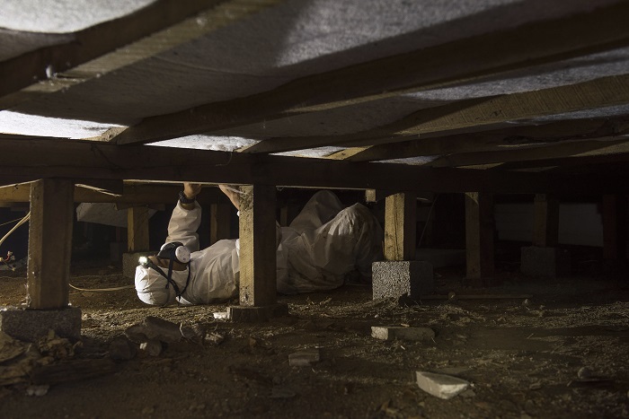 Underfloor Insulation Install