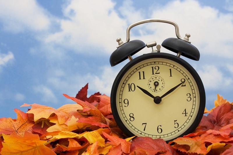 I Stock Autumn Clock Small